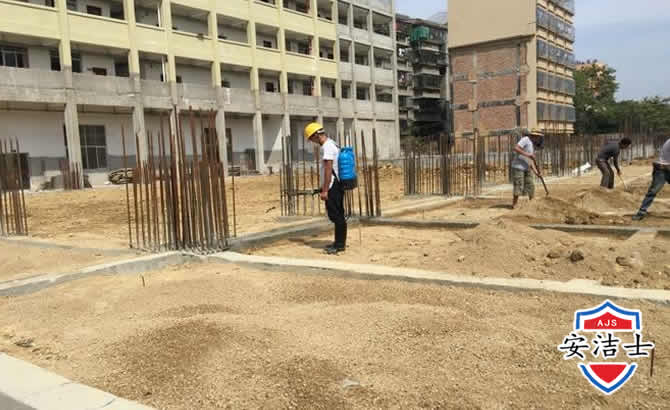 吴兴区学校机关防治白蚁